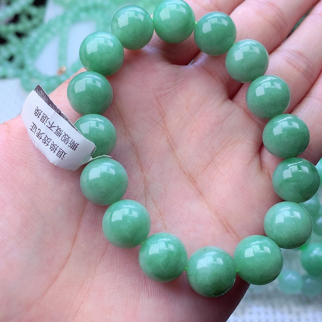 翡翠未镶嵌毛衣链