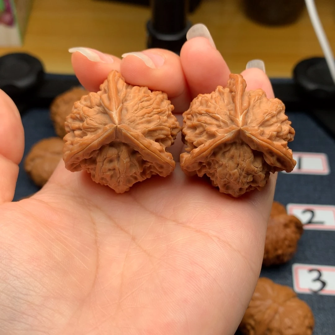 文玩核桃把件37全盘山正奔