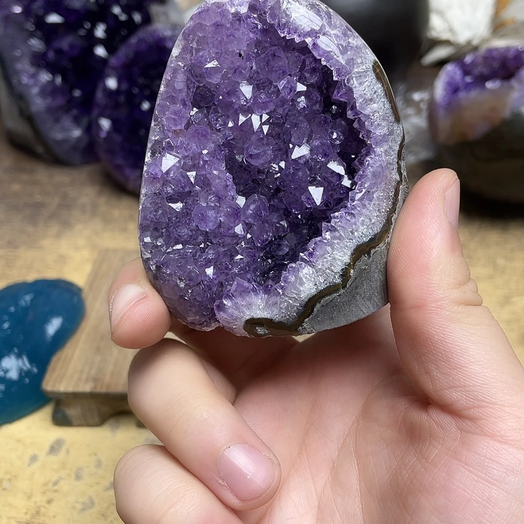 未镶嵌紫晶大型摆件（非配饰）