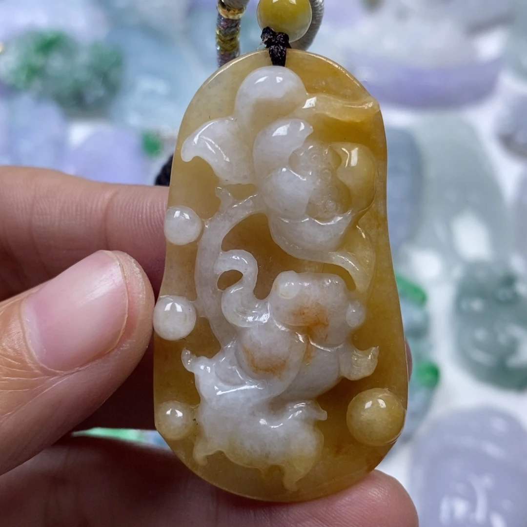 颈饰未镶嵌翡翠翡翠