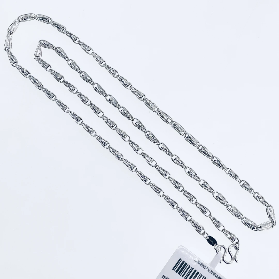 铂金pt950麦穗款项链13.47克50厘米