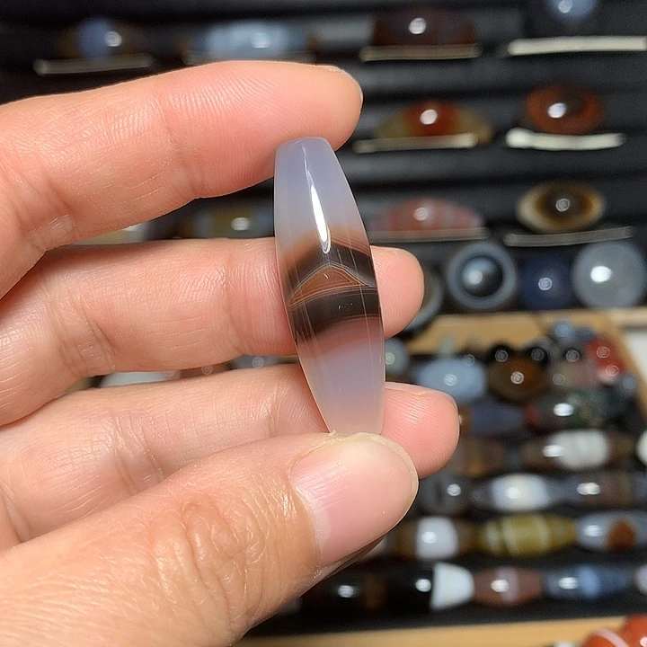 玛瑙/玉髓合金颈饰