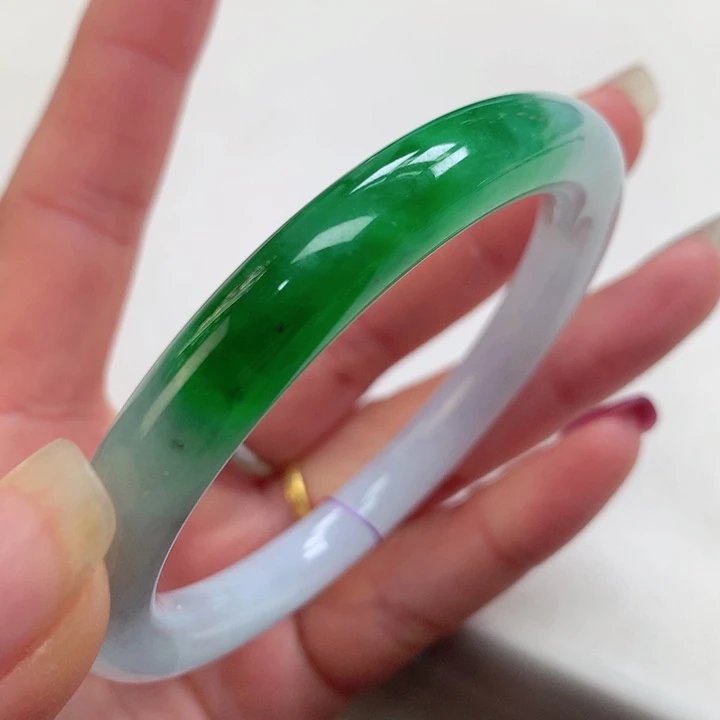 翡翠未镶嵌手镯天然翡翠手镯