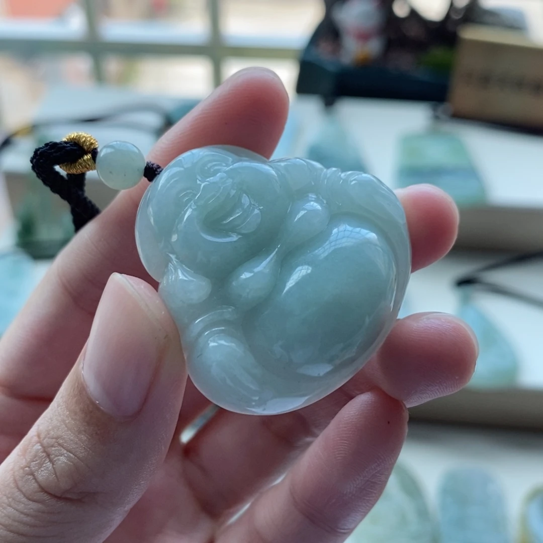 【闪购商品】颈饰未镶嵌翡翠天然缅甸A货翡翠