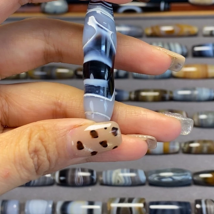 玛瑙/玉髓合金蓝沁