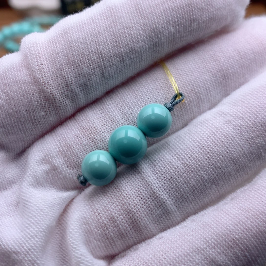 绿松石18K金镶嵌珠宝奇石