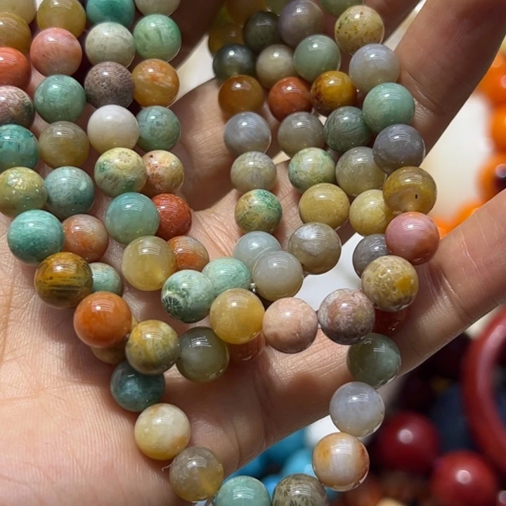 大果紫檀（缅甸花梨）0.8/108冰绿姑娘玉