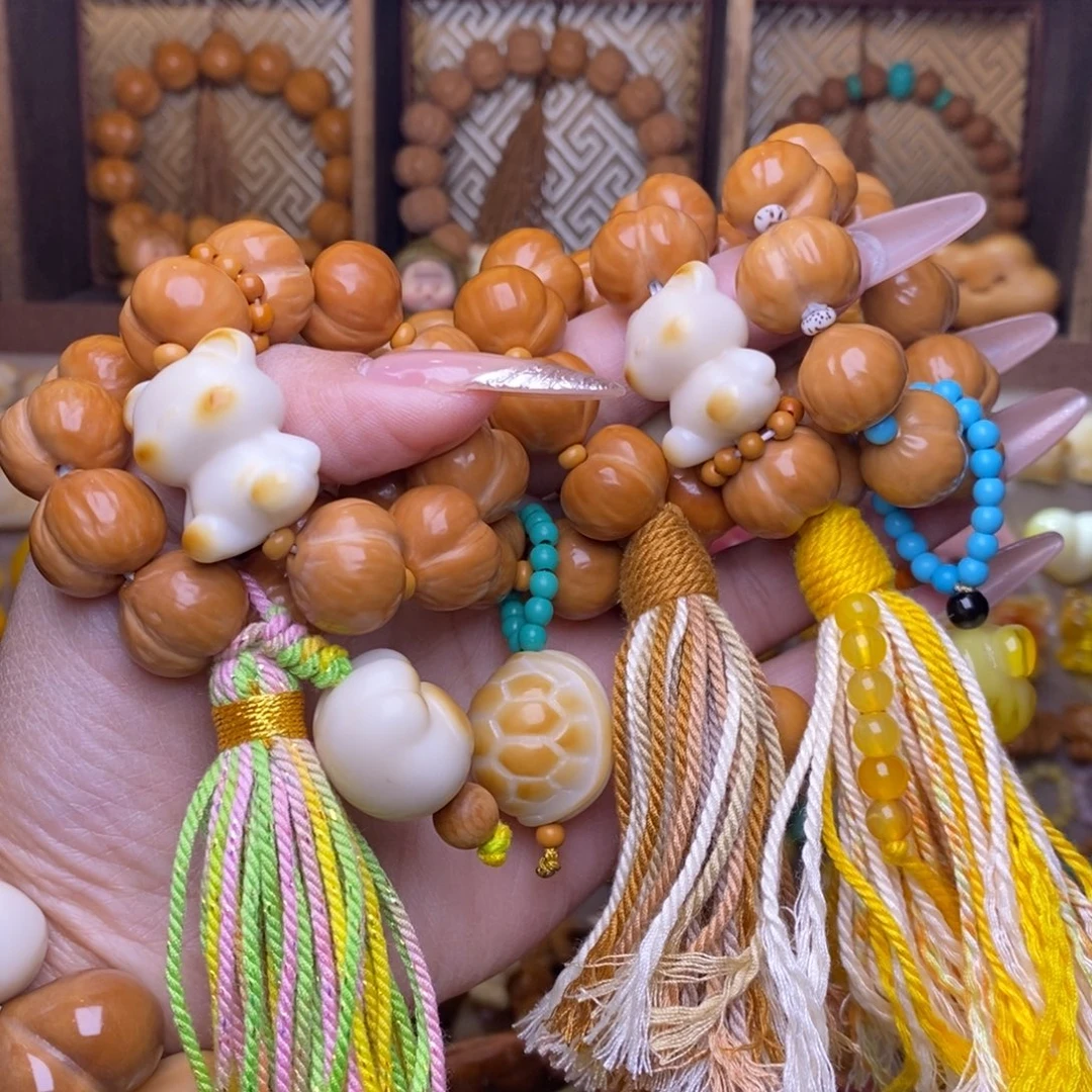 吊坠猴头核桃猴头屁桃手捻