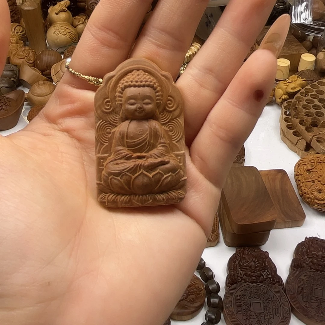 檀香木大日如来老山檀香