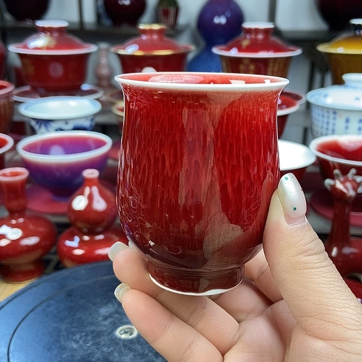 陶瓷景德镇名陶坊原矿郎红