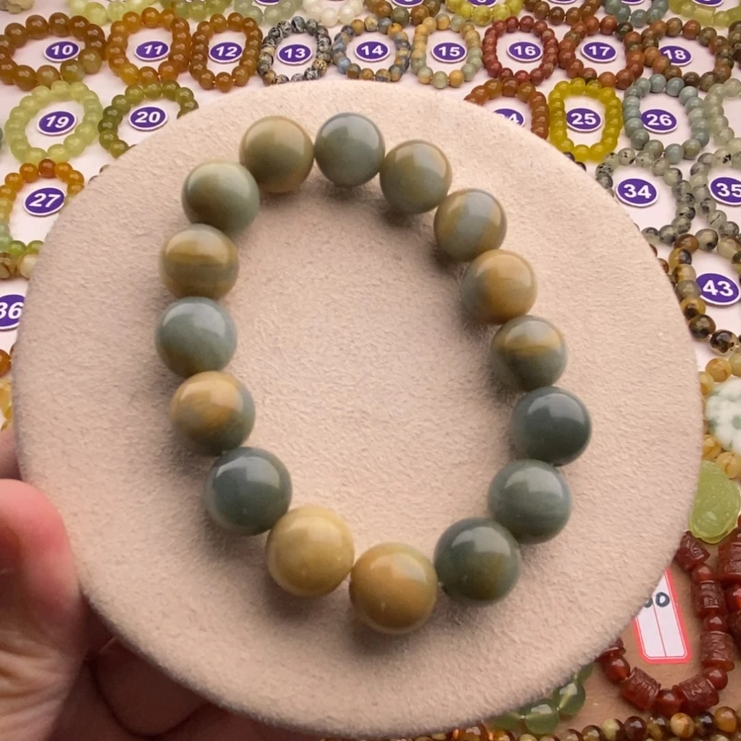 蛇纹石玉未镶嵌手串