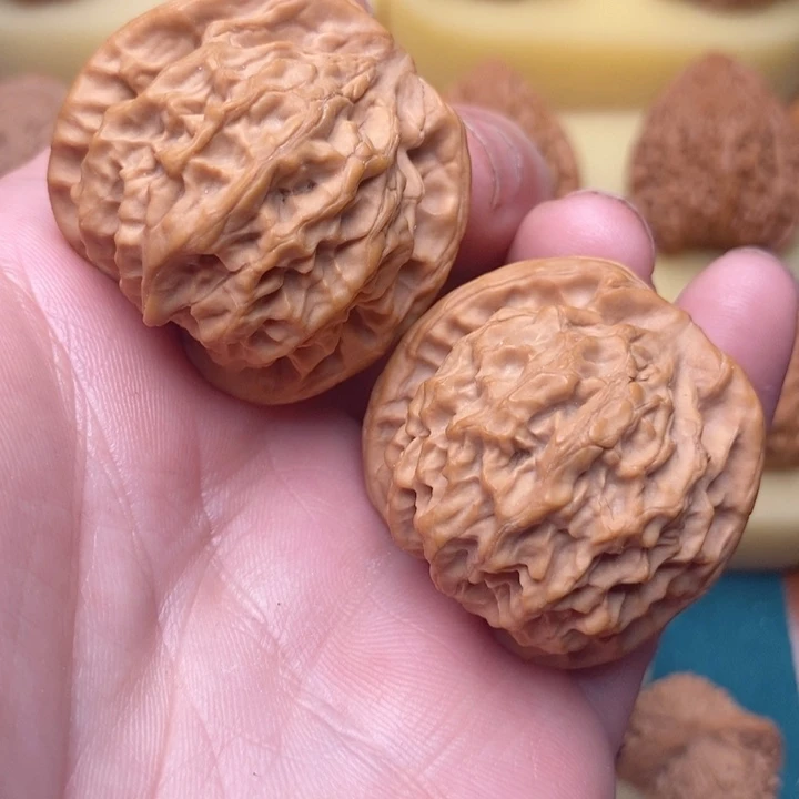 文玩核桃把件38全品蜡皮秦公子