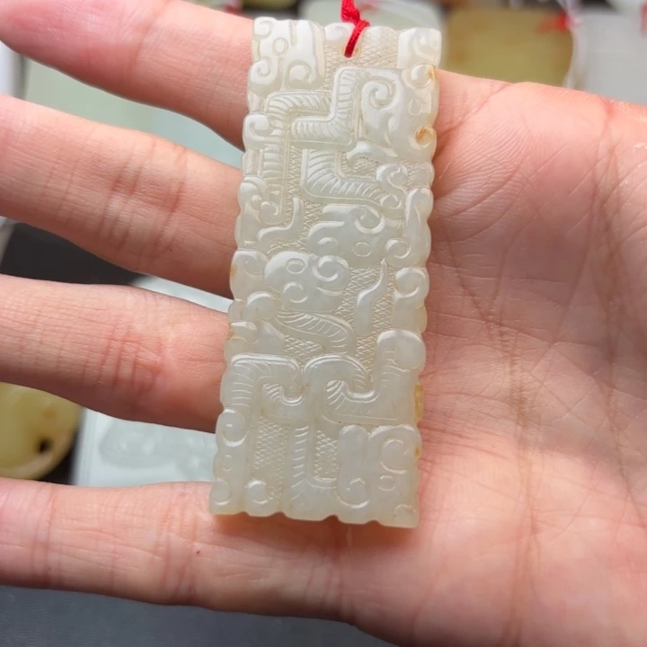 石***头和田玉未镶嵌挂件