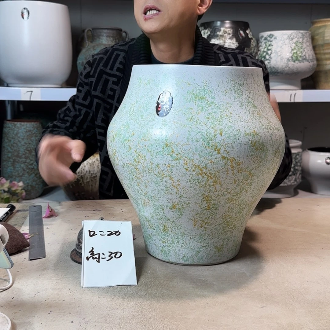 紫砂花盆尺寸20@30