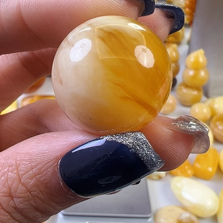 蜜蜡颈饰未镶嵌蜜蜡