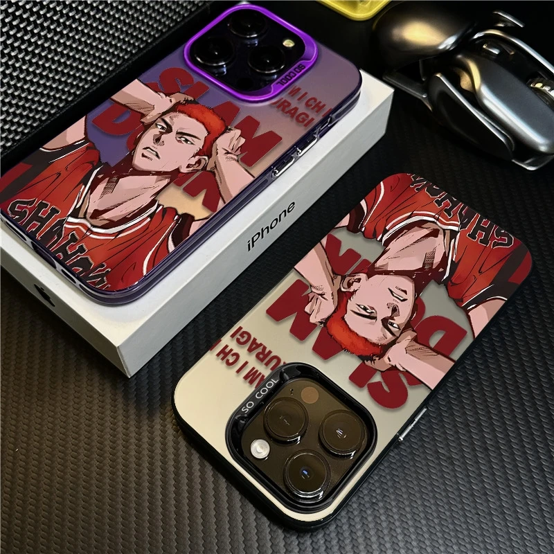 樱木花道适用苹果16promax手机壳iPhone15硅胶14保护套17新款篮球