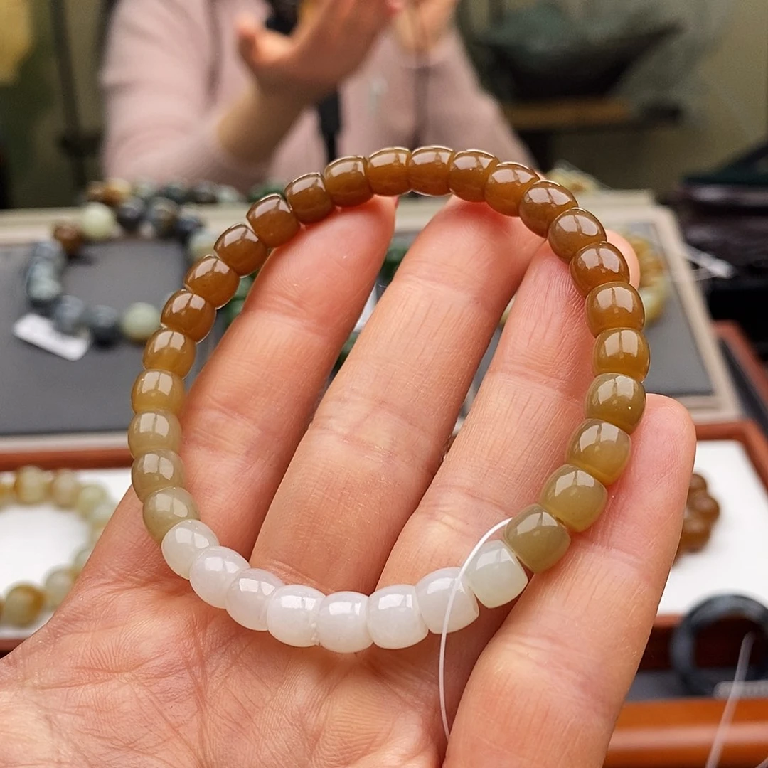 和田玉手链未镶嵌