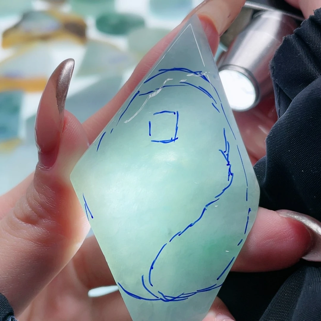 【闪购商品】定制翡翠未镶嵌佐*?翡翠