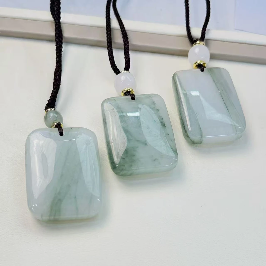 合金石英质玉吊坠 FD平安无事牌（多样性拍一发一）