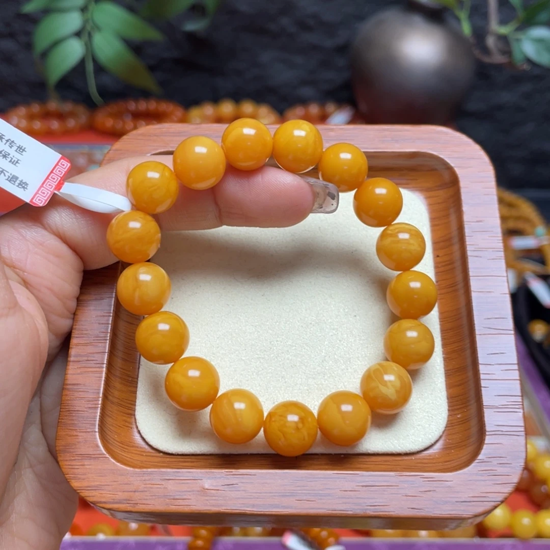 蜜蜡未镶嵌手链手串