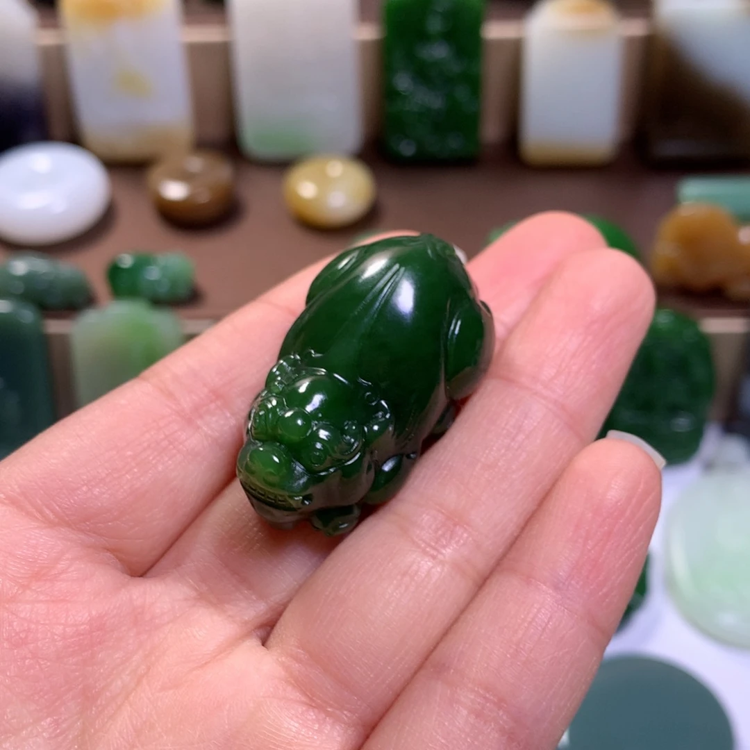 和田玉挂件未镶嵌悦**生