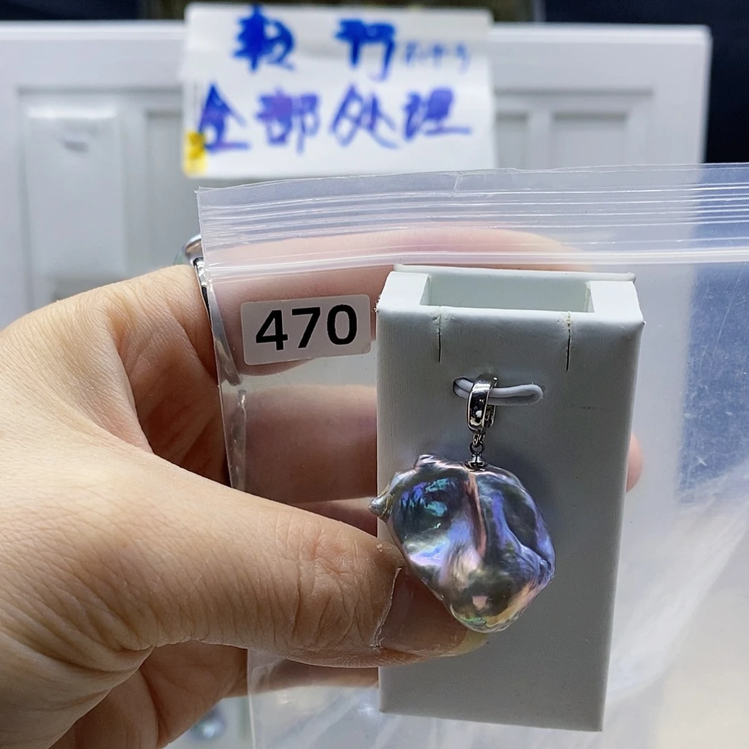 颈饰合金淡水珍珠