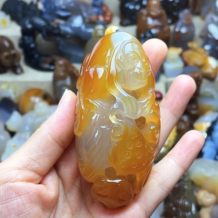 玛瑙/玉髓饰品未镶嵌