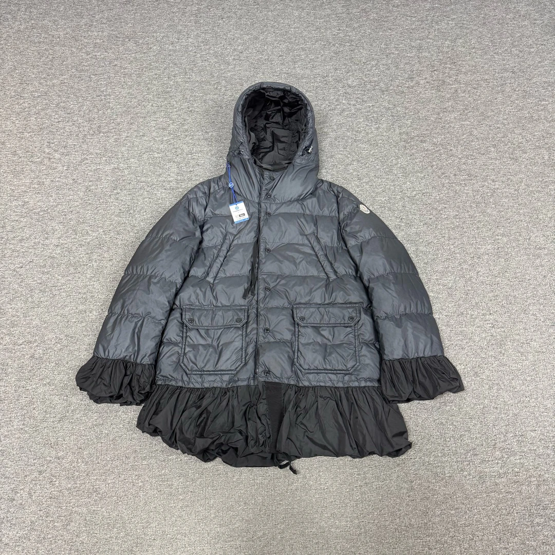 99新 AMIPARIS 蒙口 裙摆羽绒服2码