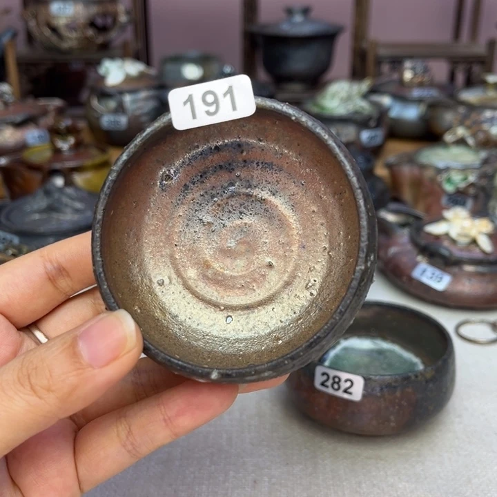 壶裸柴烧陶瓷茶具
