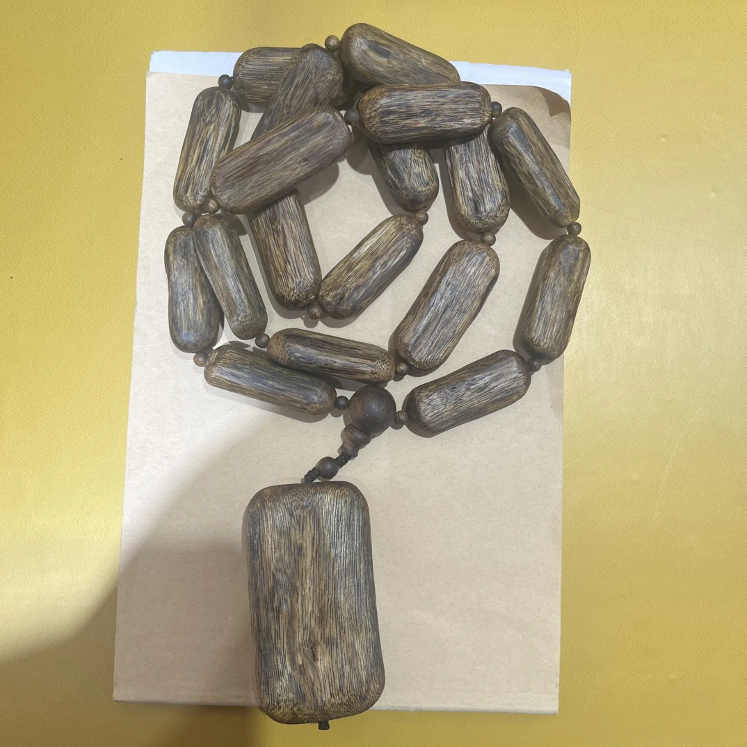 沉香【厦门会展】【乌身白棋】无事牌多圈45g多样性发一