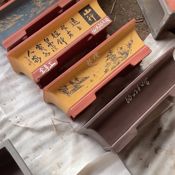 用***6特价处理紫砂两只紫色蓝色各一只