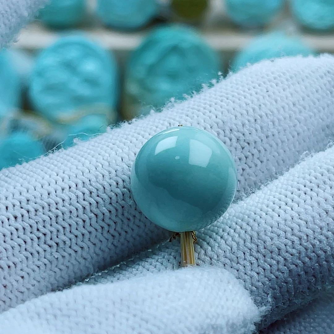 绿松石未镶嵌珠宝奇石配饰14