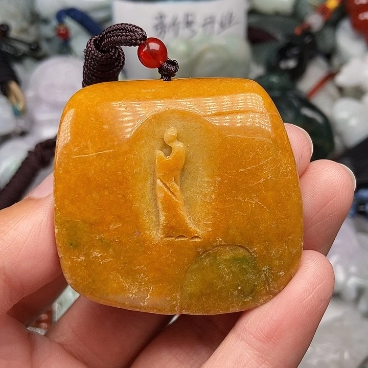 未镶嵌挂件翡翠翡翠