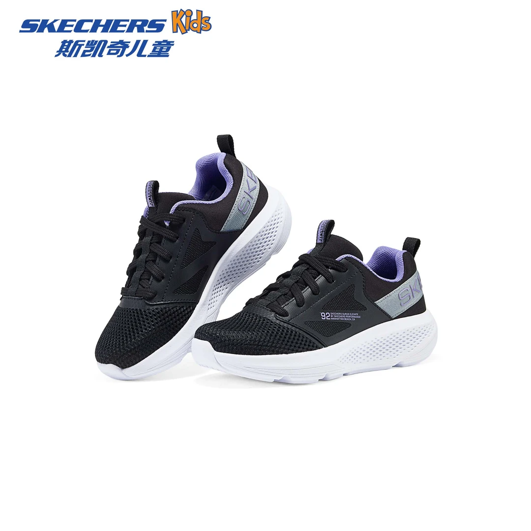 斯凯奇儿童儿童鞋简约女童休闲跑步鞋轻便舒适校园运动鞋303911L