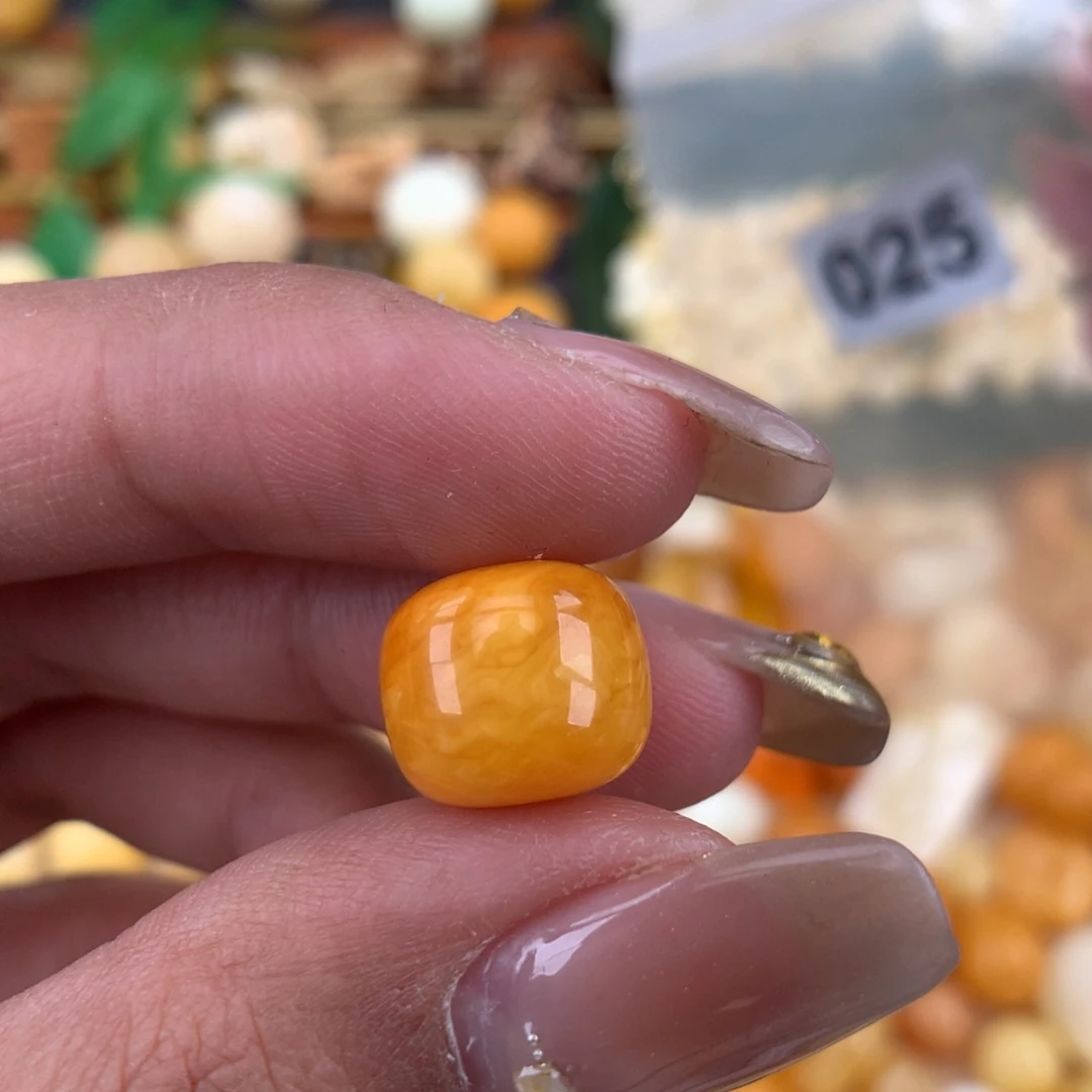 琥珀珠宝奇石未镶嵌12 冰裂
