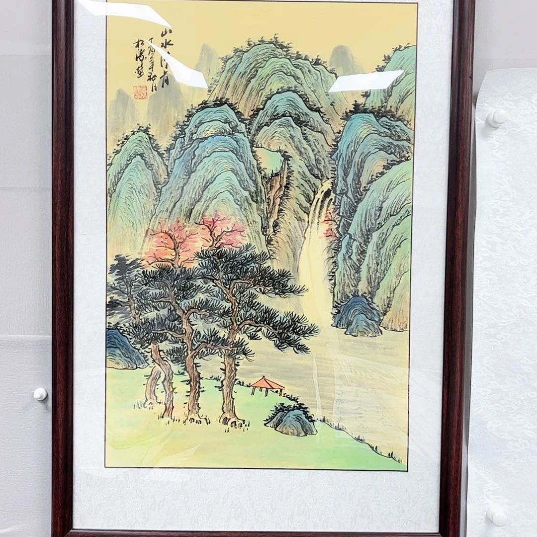 国画宣纸国画纯手绘作品