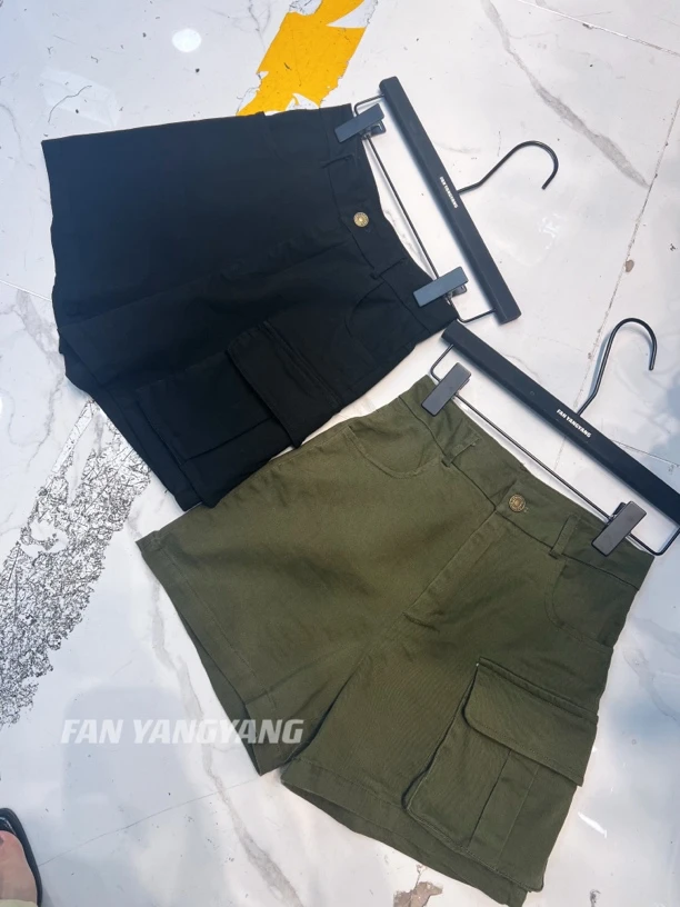 范漾漾 工装口袋短裤(080)