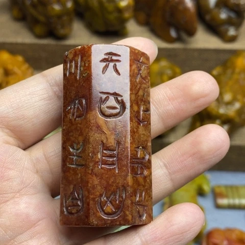 蛇纹石玉未镶嵌颈饰116