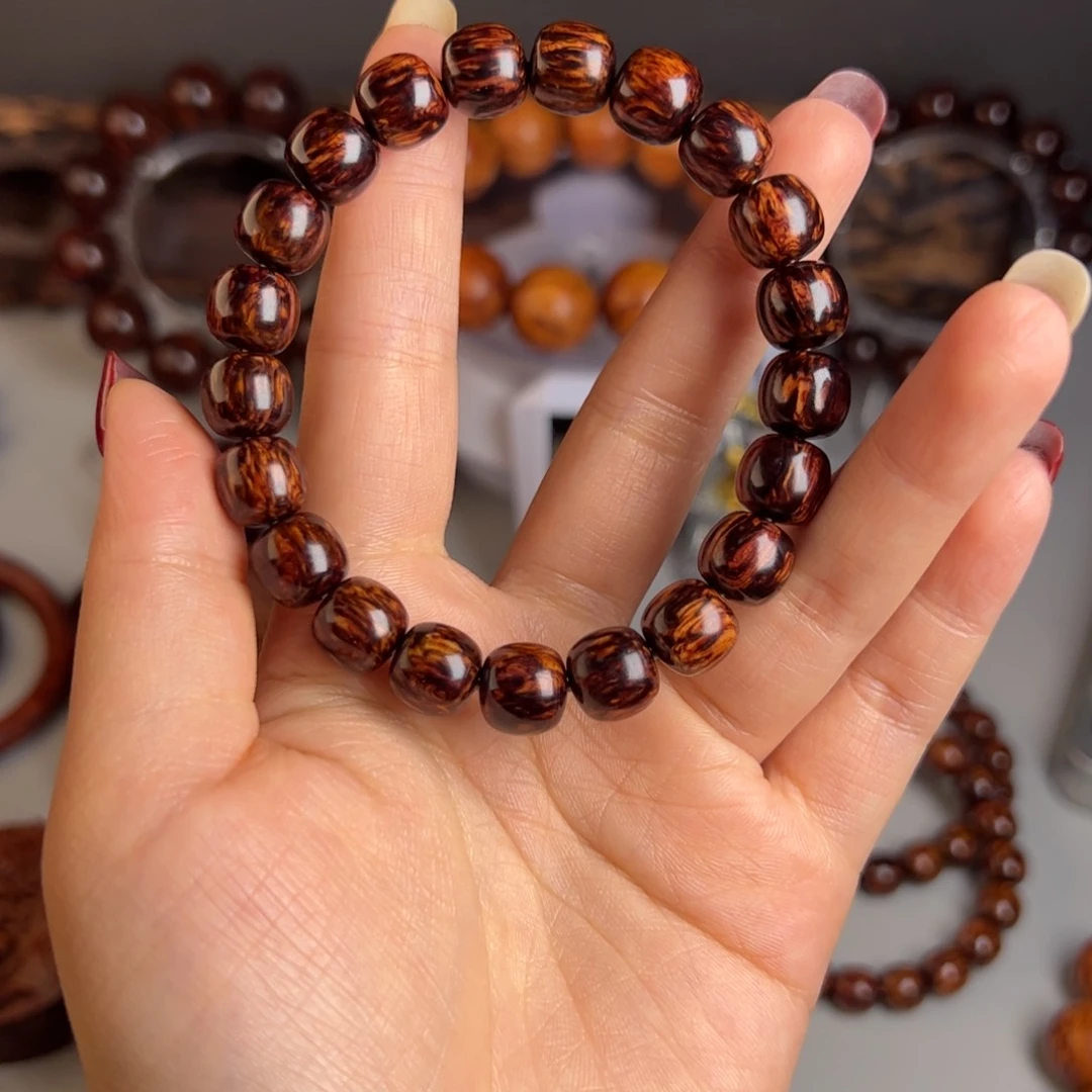 花梨木类上**儿红降9.10黑金土埋玉化料全品精挑