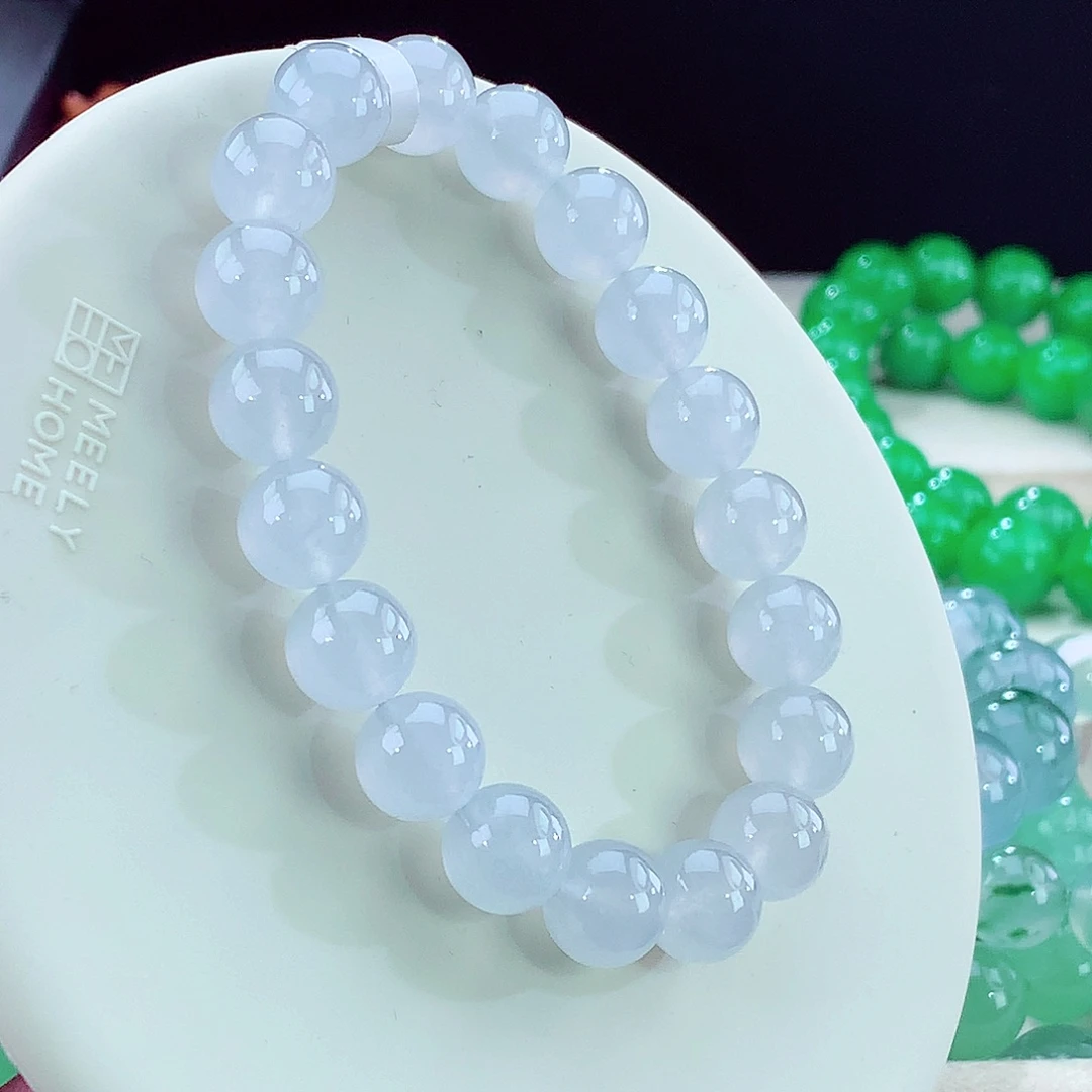 翡翠未镶嵌手链卡10