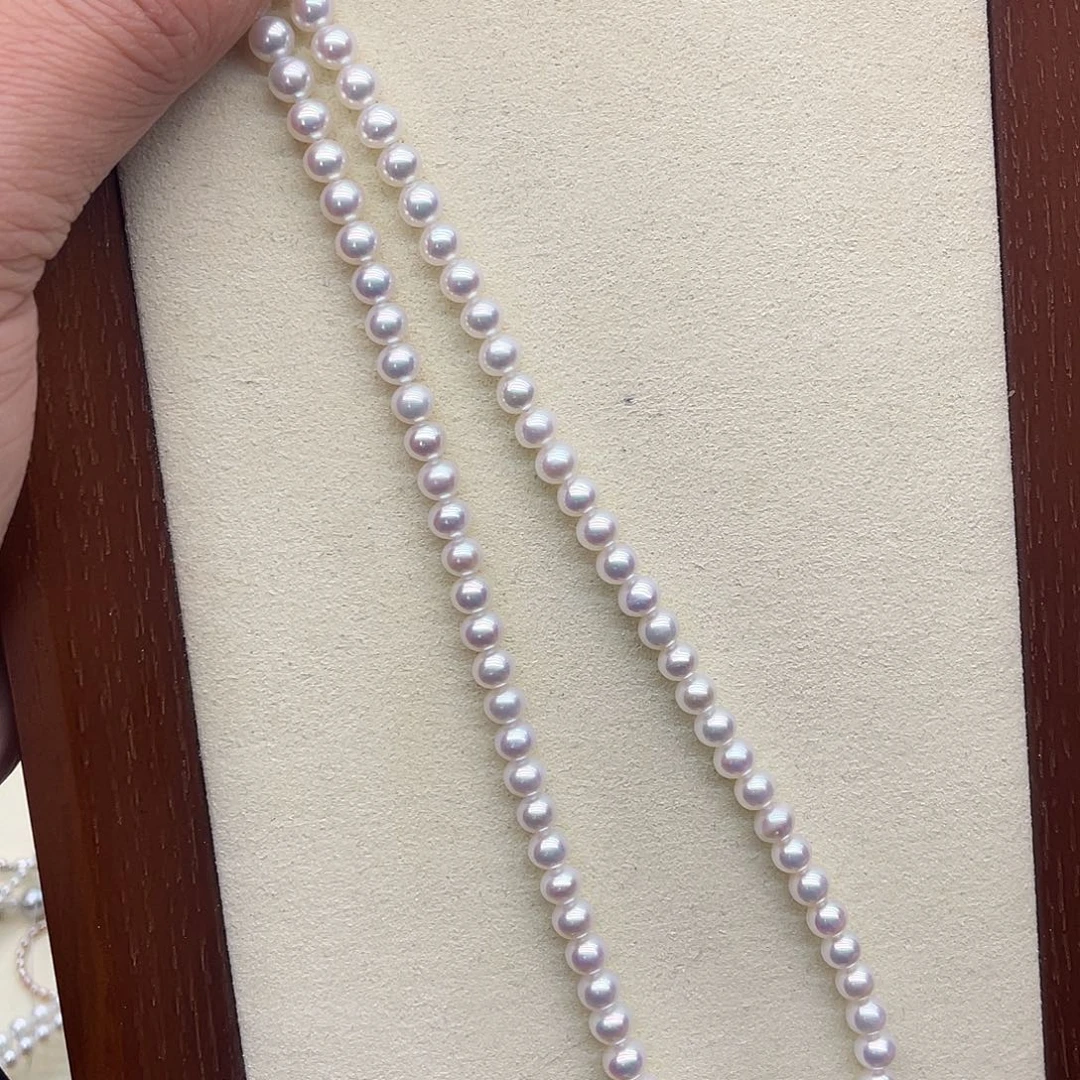 银S925镶嵌淡水珍珠颈饰