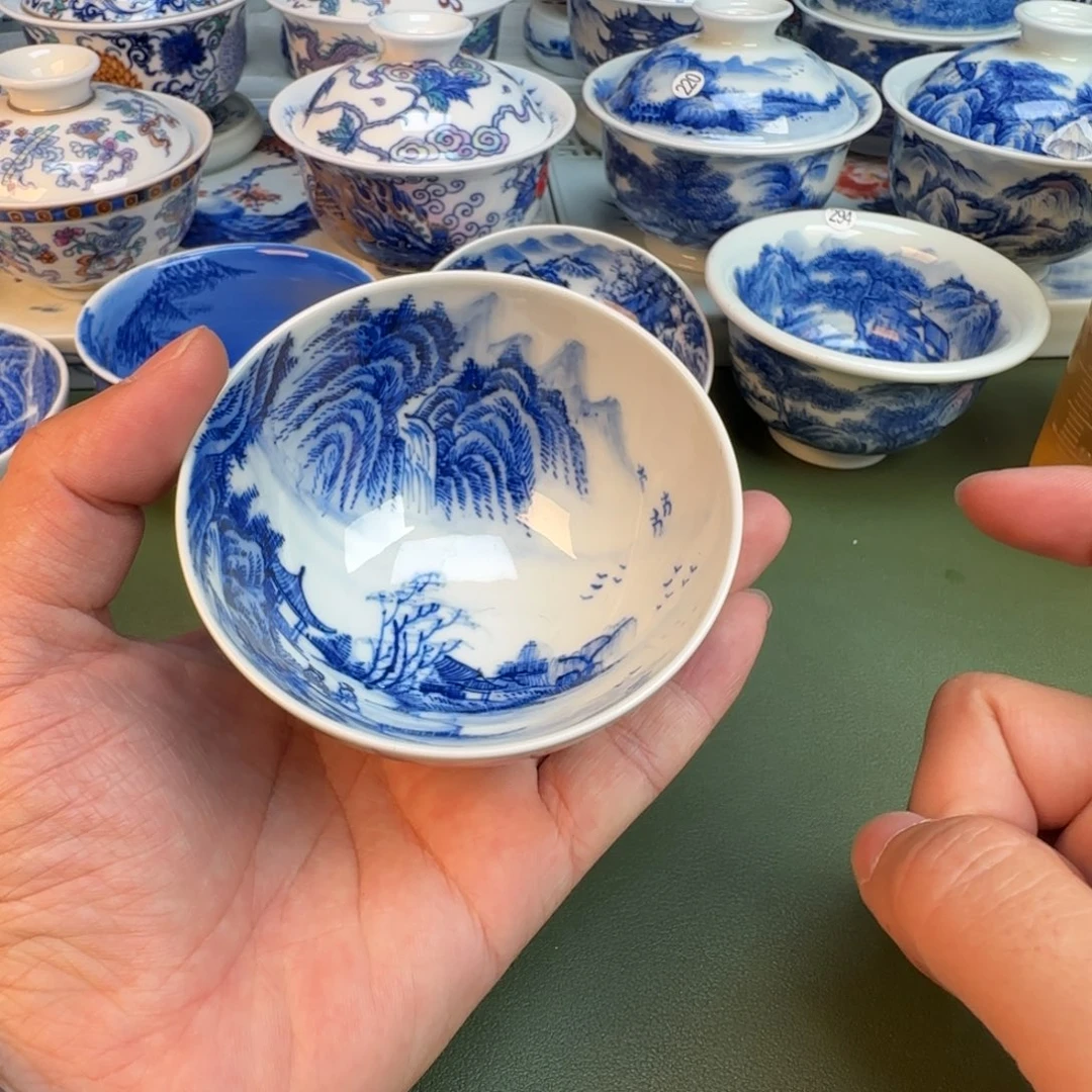 陶纯手工纯手绘茶具235