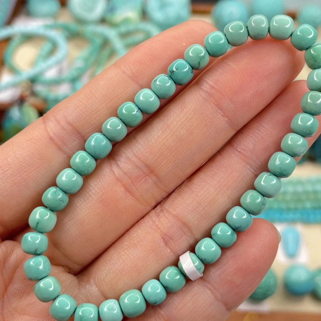 绿松石未镶嵌挂件