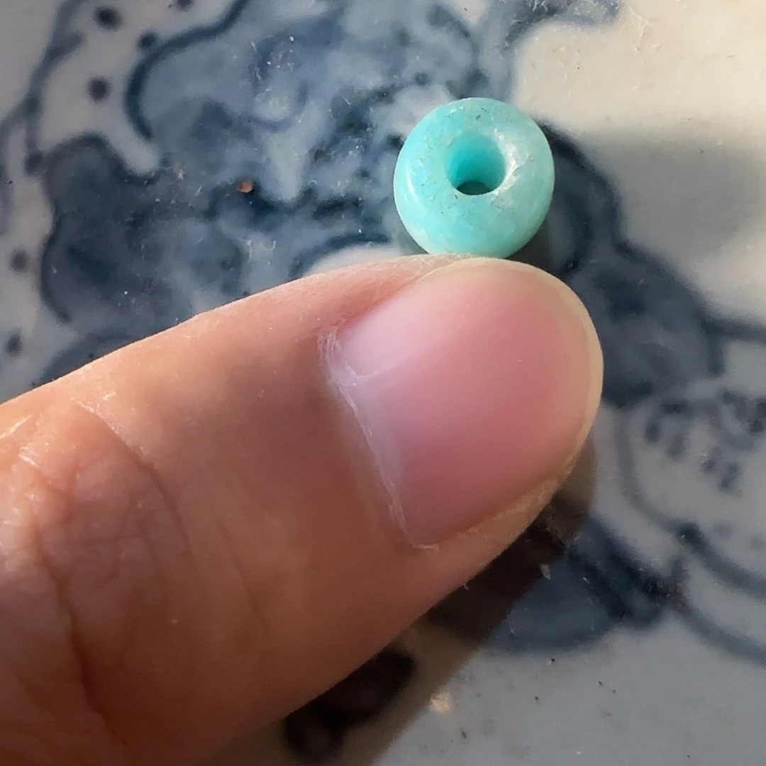 村里收的青花瓷器