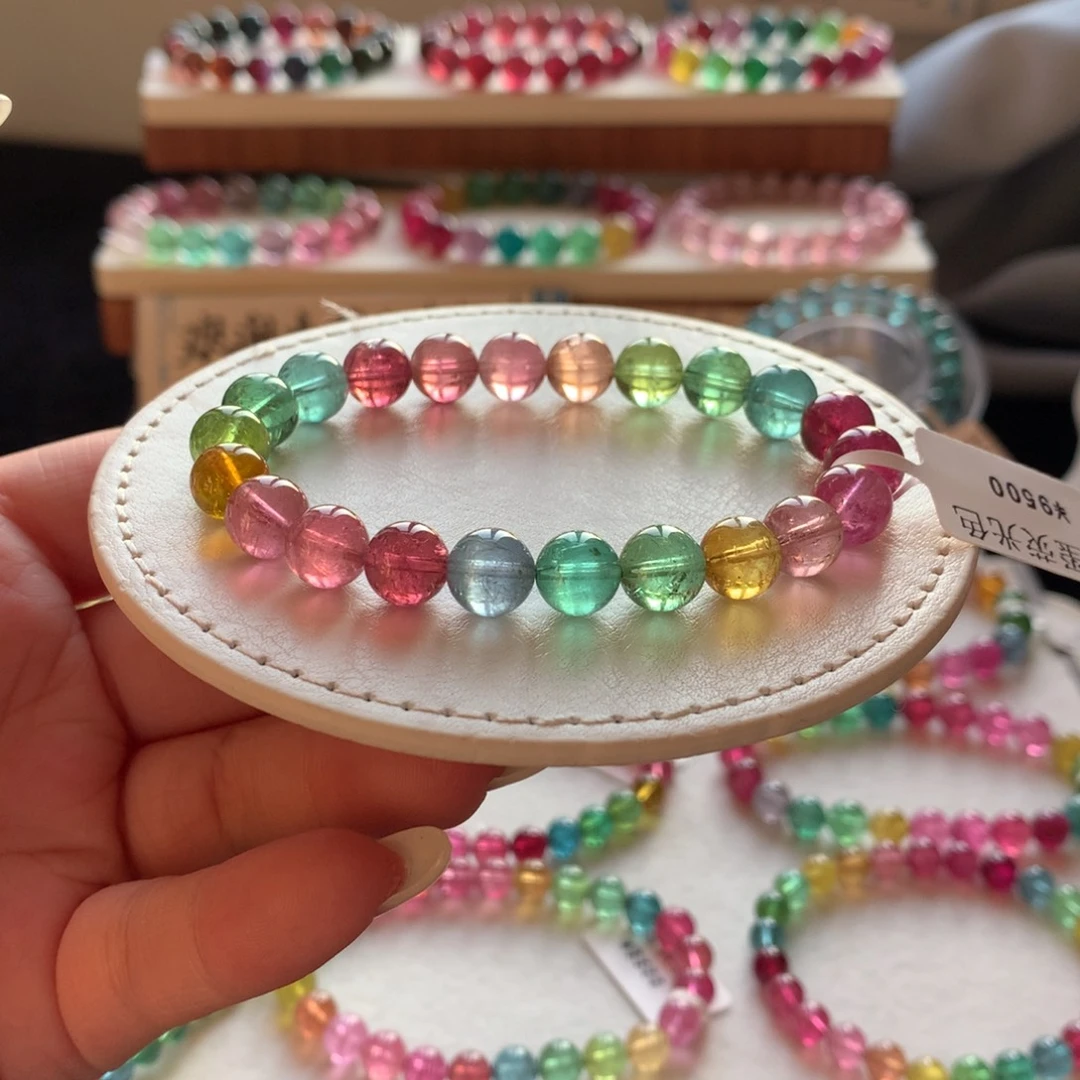 未镶嵌手链碧玺碧玺