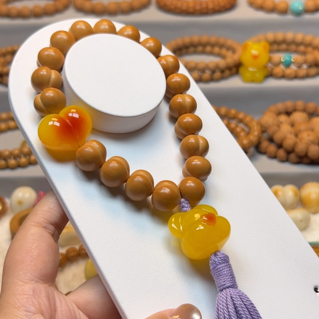 手串猴头核桃14➕屁桃