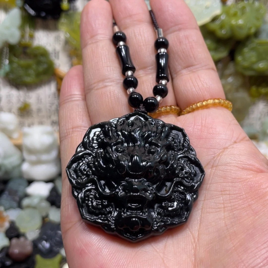 【闪购商品】岫玉颈饰未镶嵌60吊坠