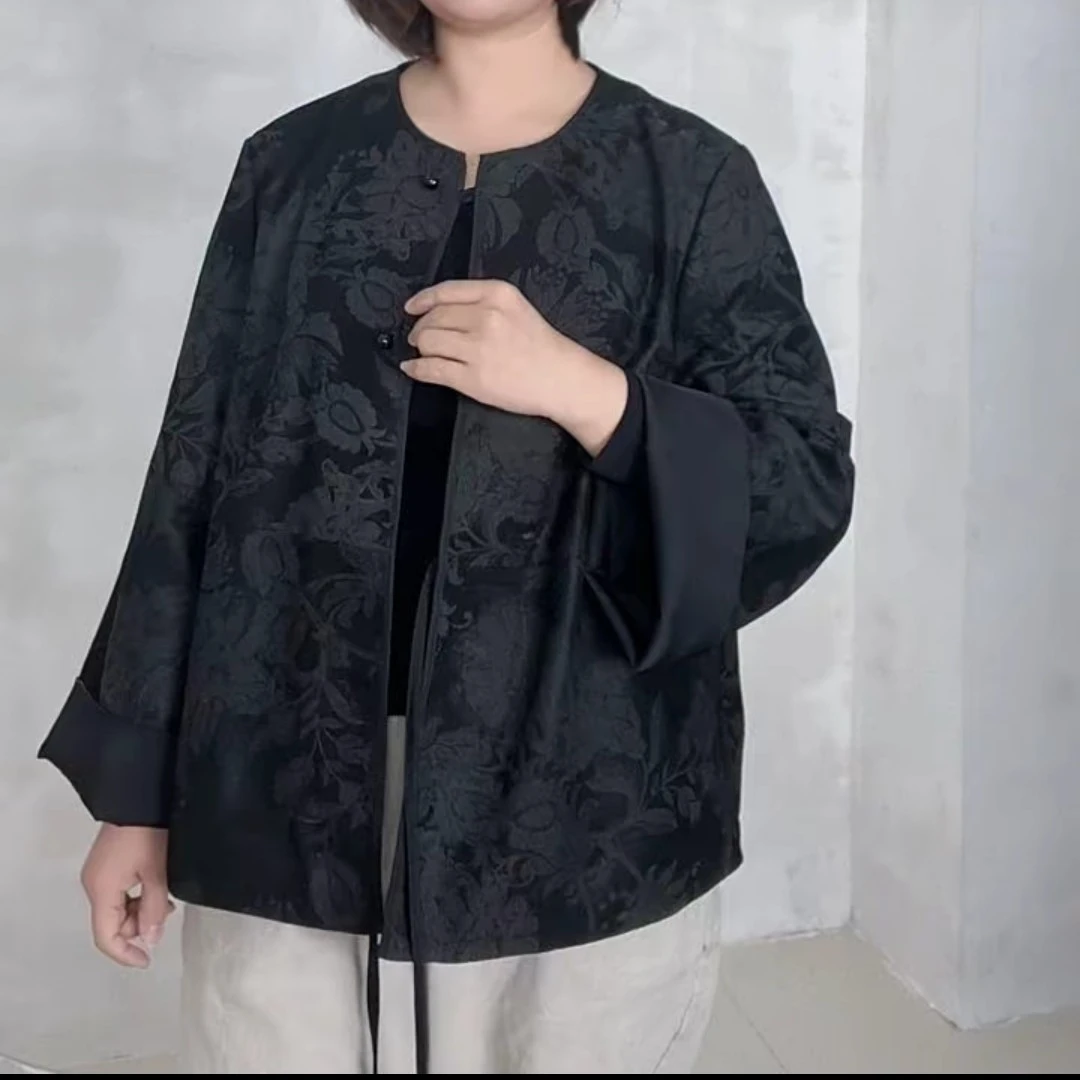 2006新款国风印花绵羊皮女外套