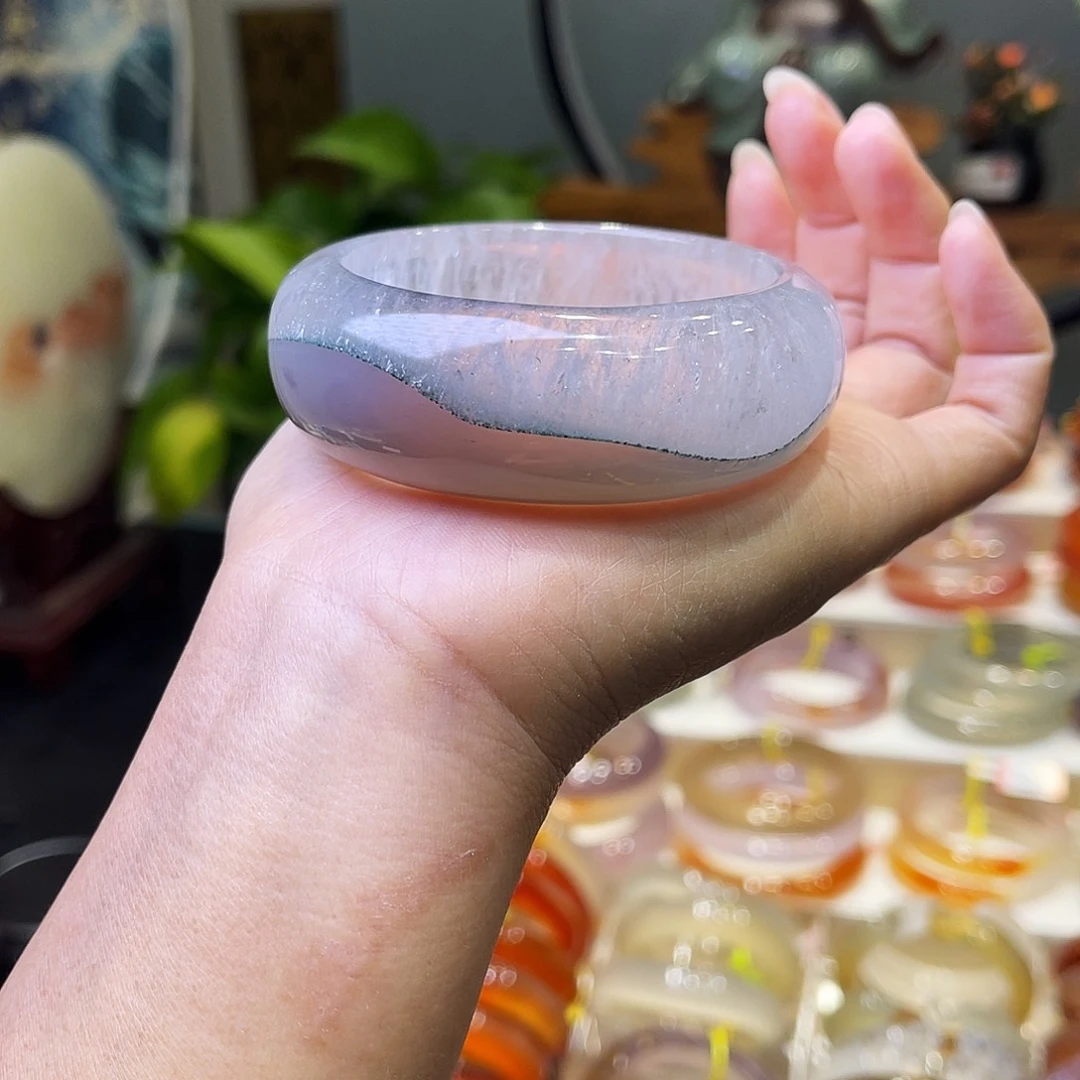 玛瑙/玉髓未镶嵌手镯