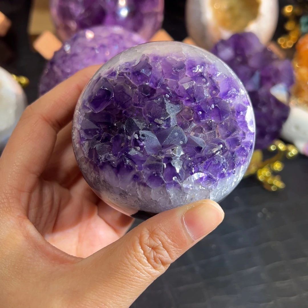 未镶嵌珠宝半成品紫晶37